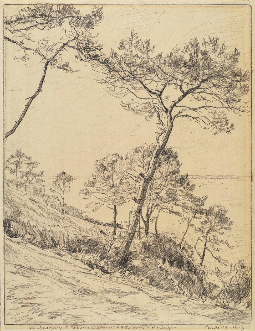 Landscape by André Dauchez