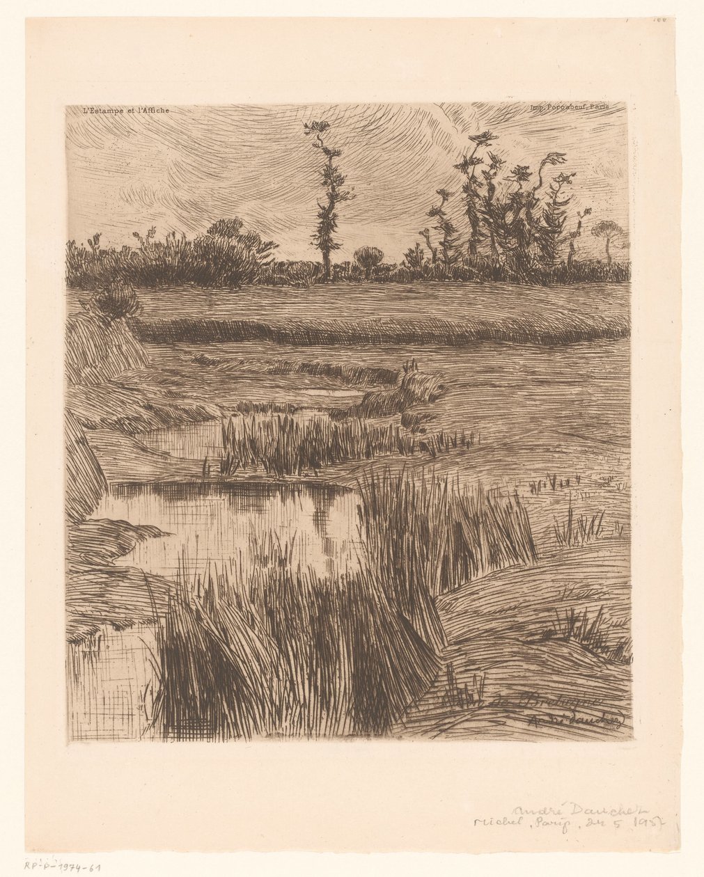 Landscape in Brittany by André Dauchez