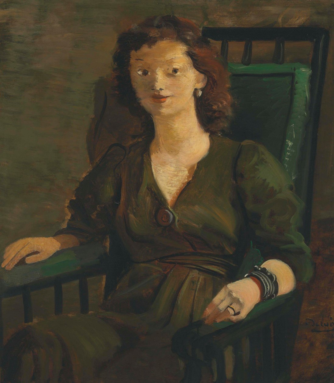 The Young Englishwoman by Andre Derain