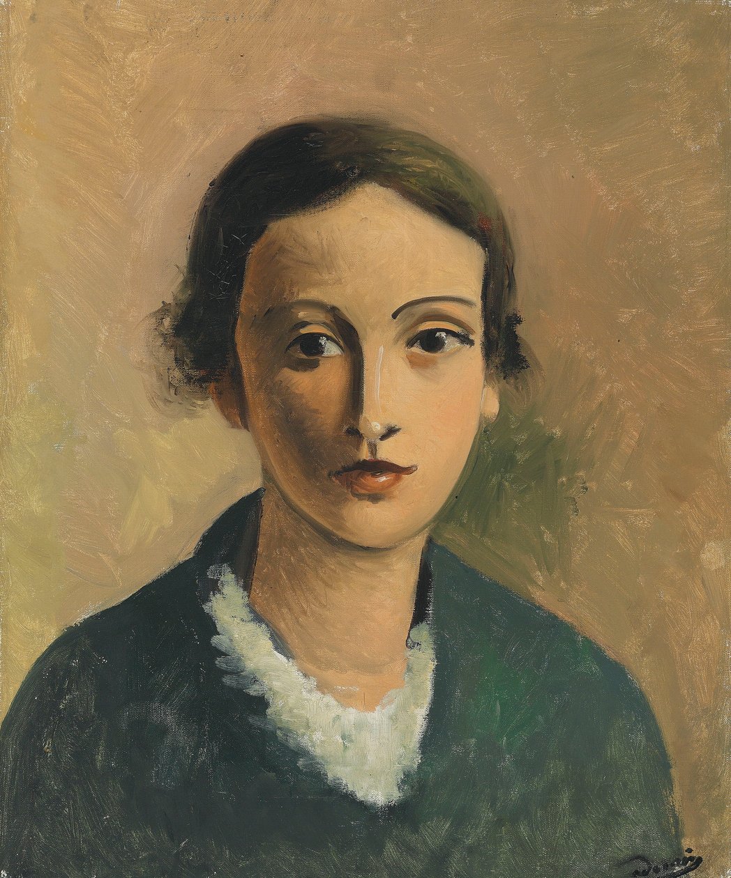 Portrait of Geneviève, Niece of the Artist by Andre Derain