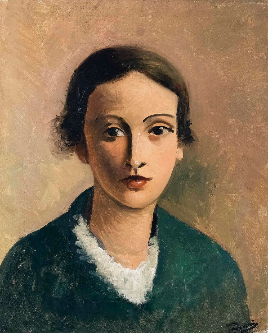 Head of a Young Girl by Andre Derain