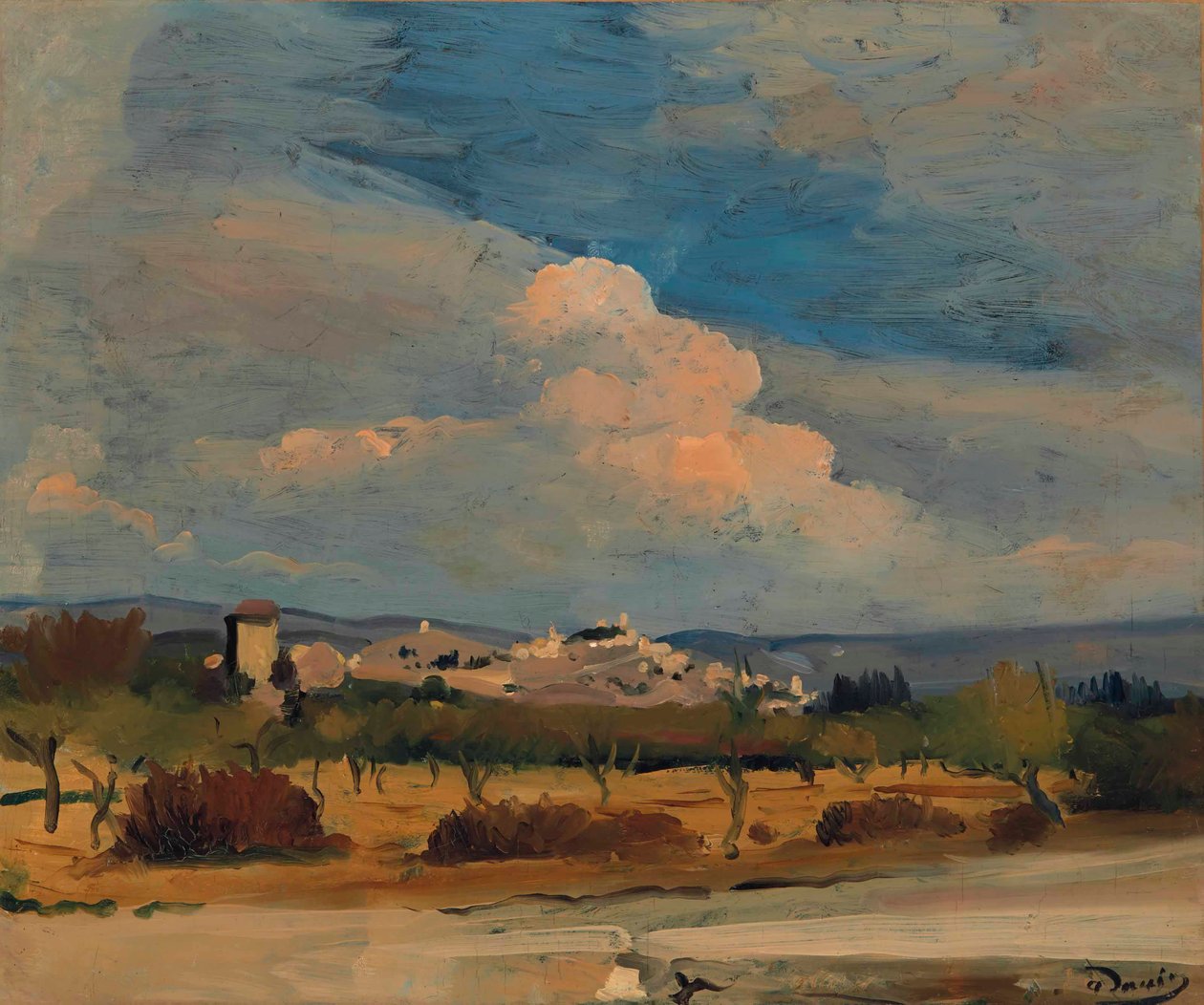 View of Eygalières by Andre Derain