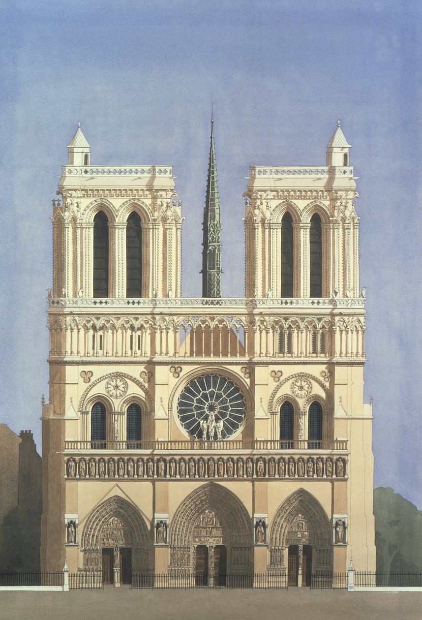 Notre Dame, Paris by Andras Kaldor