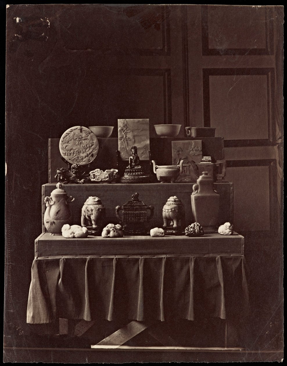 French spoils from the Summer Palaces, Beijing by Andre Adolphe Eugene Disderi