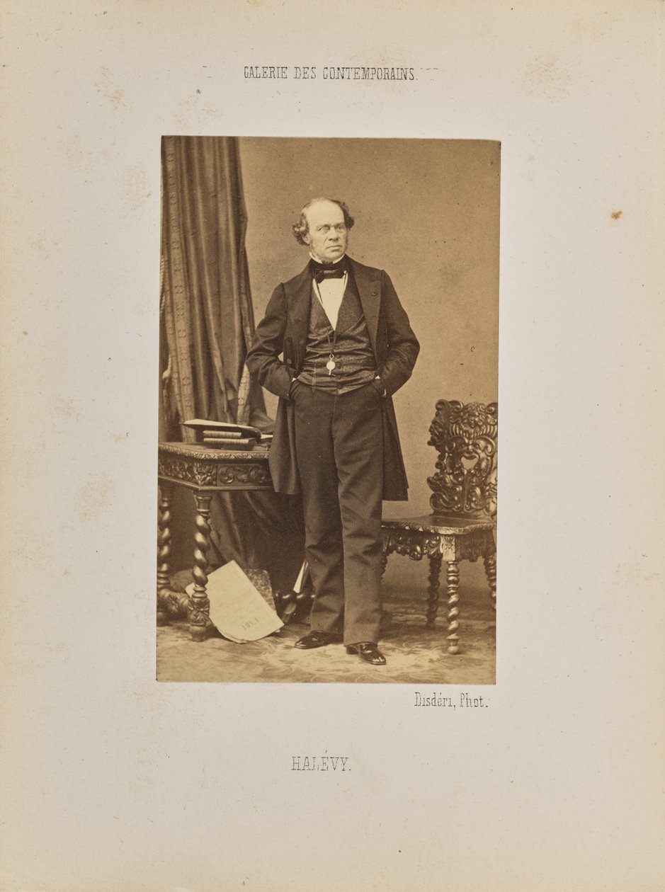 Halévy by Andre Adolphe Eugene Disderi