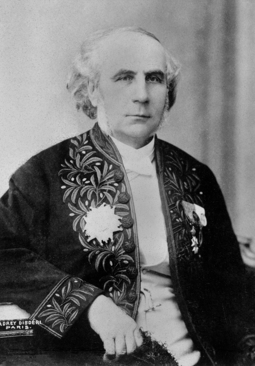 Portrait of Octave Greard by Andre Adolphe Eugene Disderi