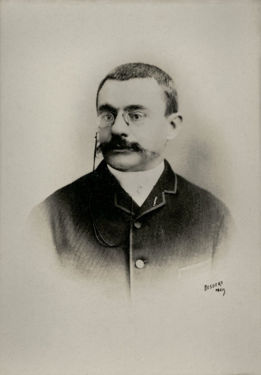 Portrait of Theophile Delcasse by Andre Adolphe Eugene Disderi