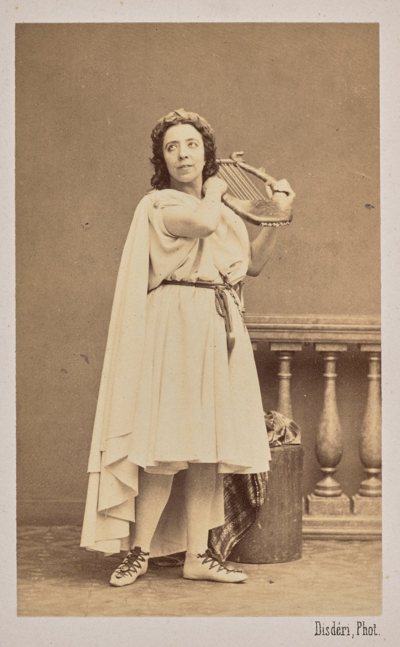 Portrait of the Singer and Composer Pauline Viardot by Andre Adolphe Eugene Disderi