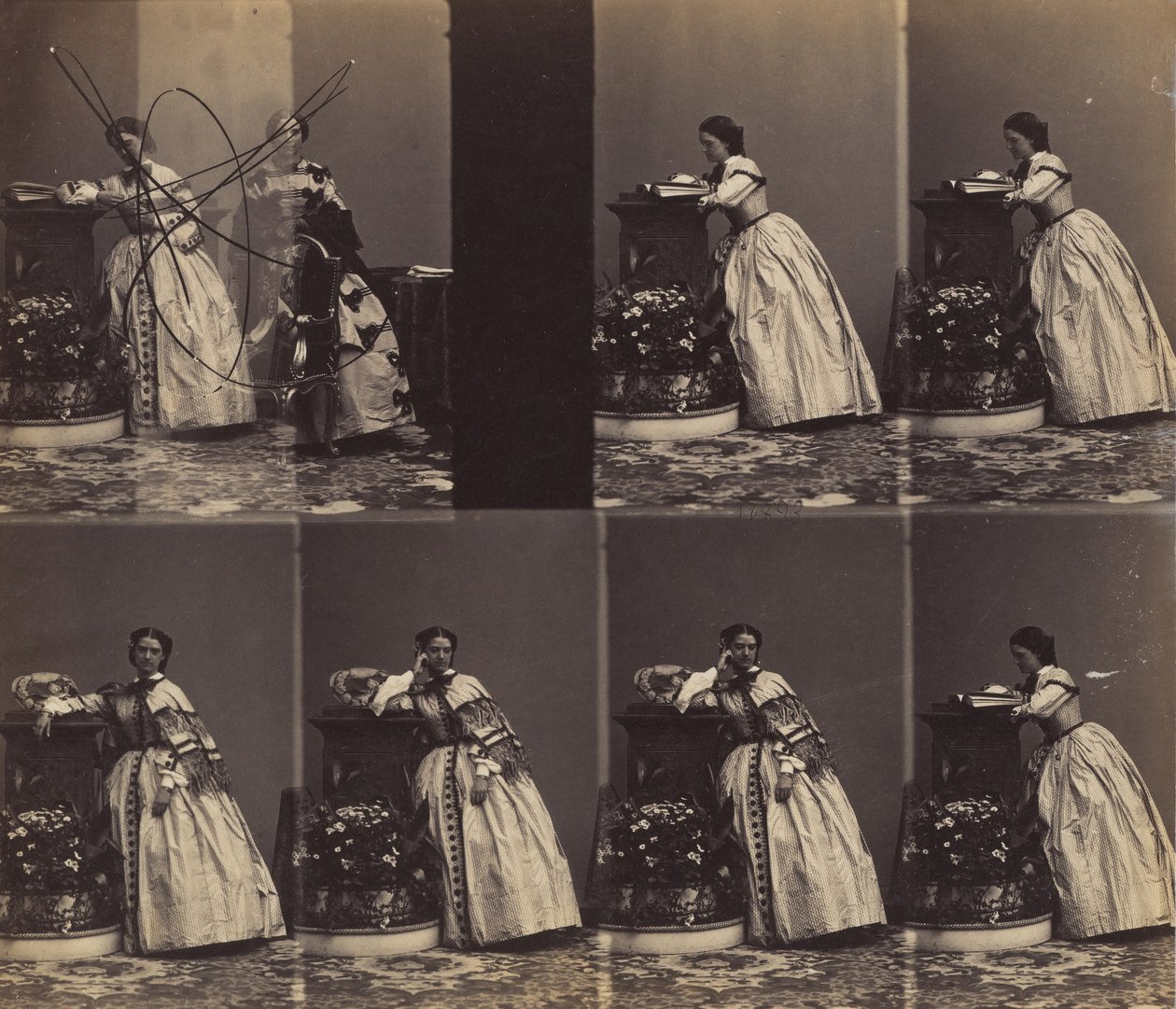 V Queniaus, May-June 1860 by Andre Adolphe Eugene Disderi