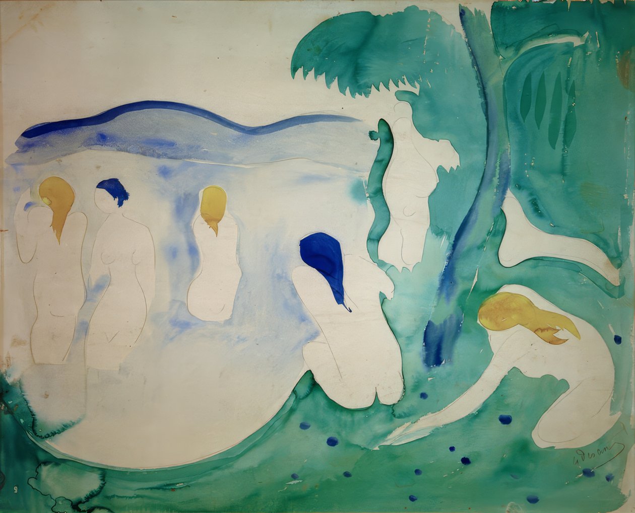 Bathers by Andre Derain