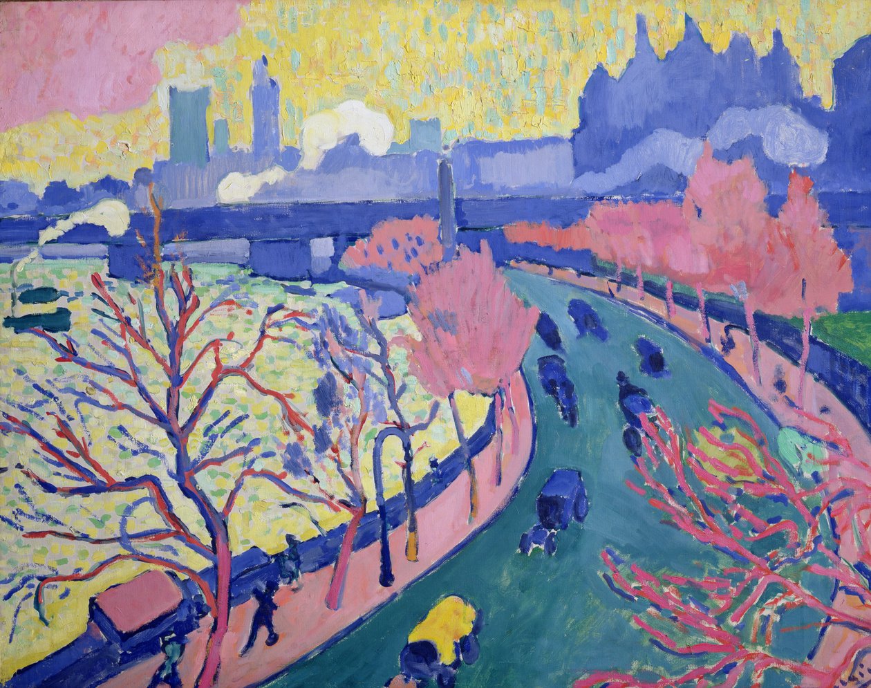 Charing Cross Bridge (c.1906) by Andre Derain