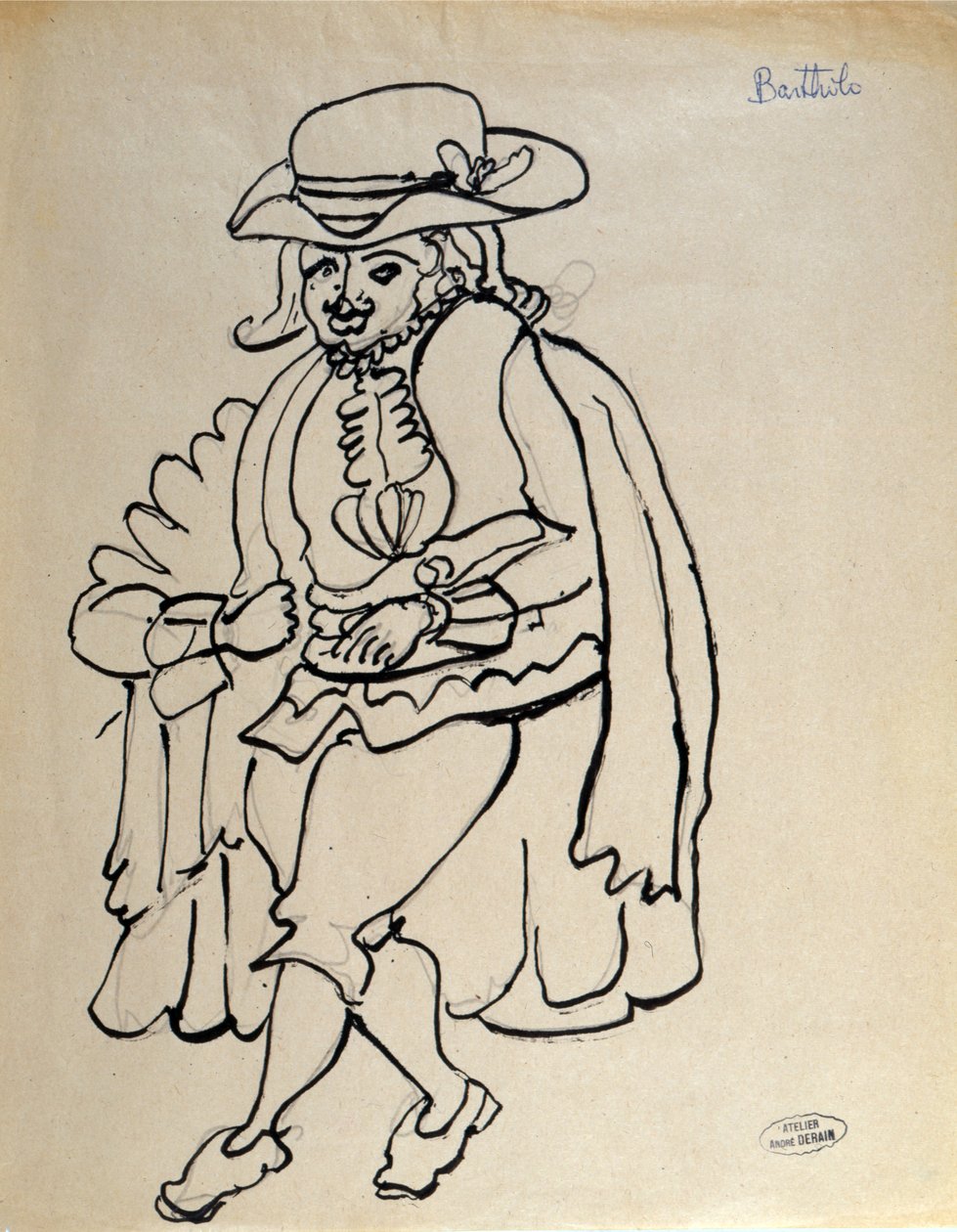 Costume Design for Bartholo, for a Performance of 