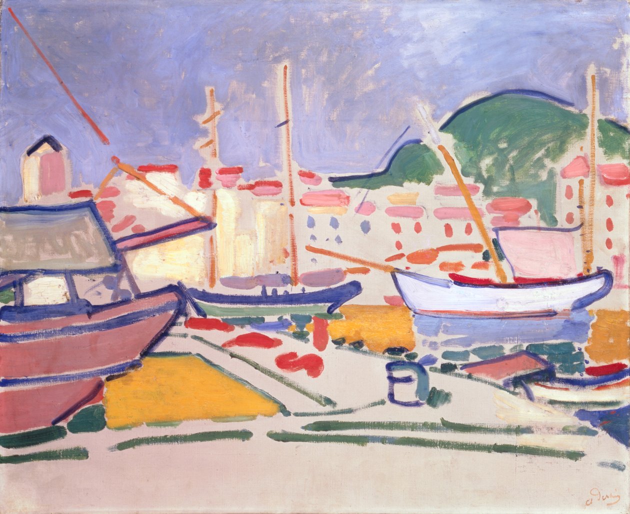 Harbour, c.1905 by Andre Derain