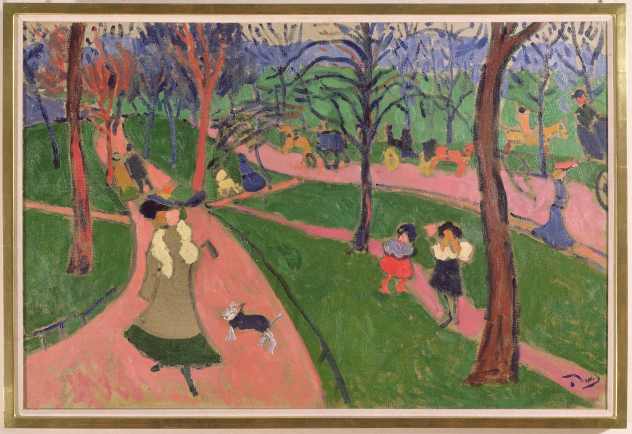 Hyde Park (c.1906) by Andre Derain