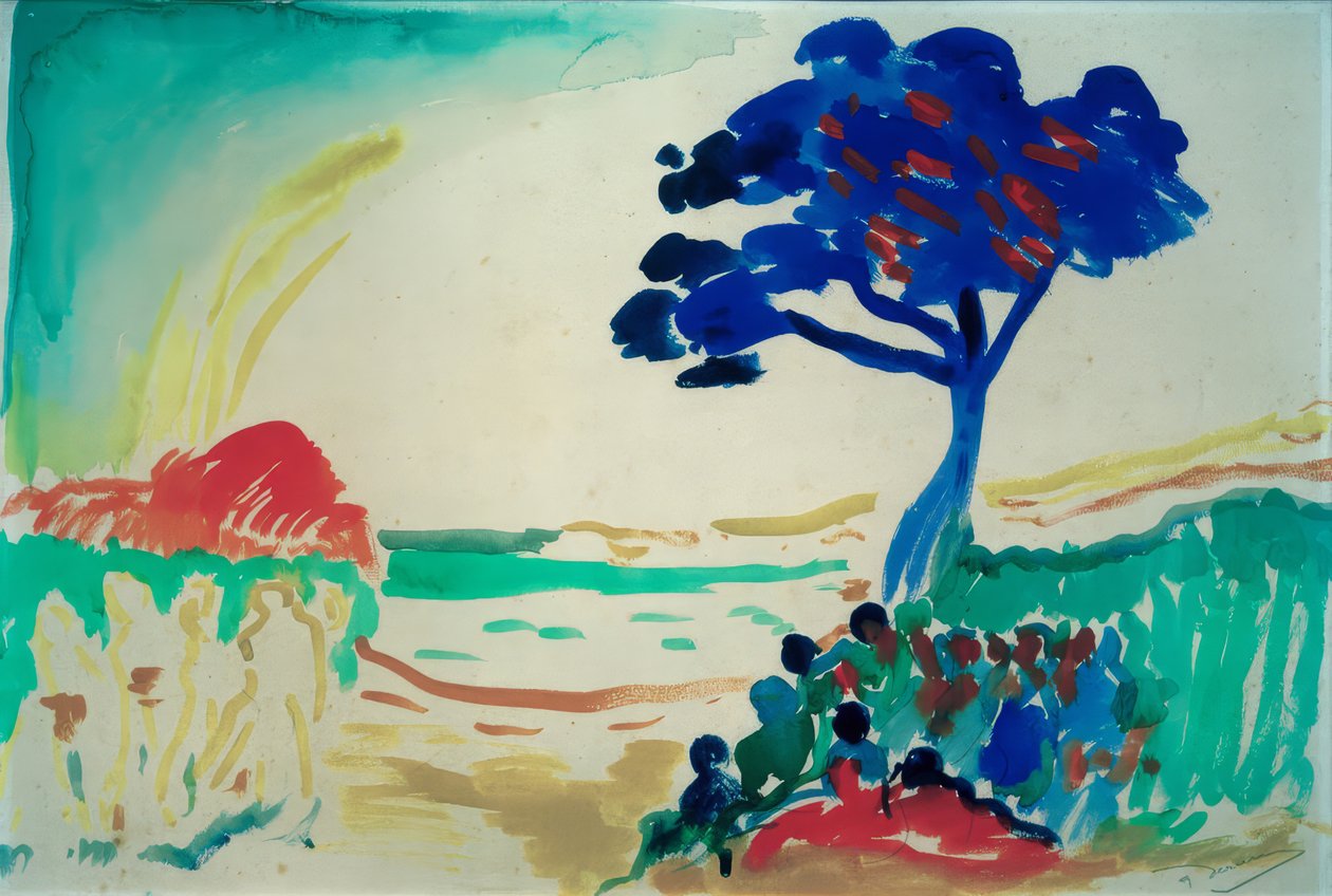 The Blue Tree by Andre Derain