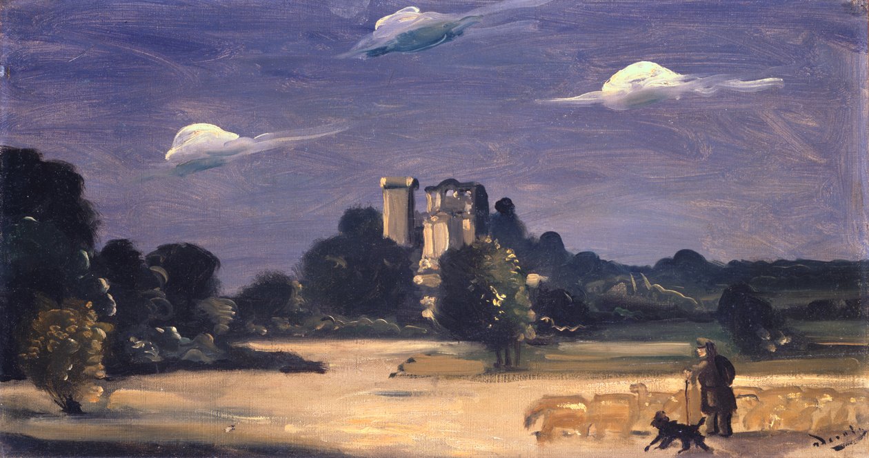 Landscape with a Shepherd by Andre Derain