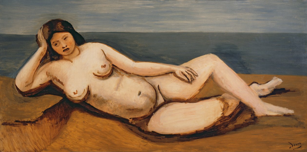 Large Reclining Nude, c.1926-27 by Andre Derain