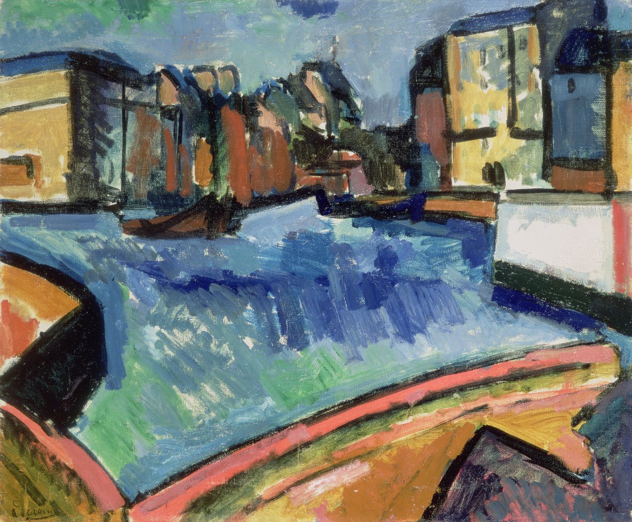 The Port of Le Havre by Andre Derain