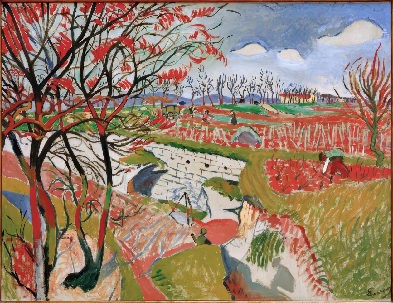 The Vines in Spring by Andre Derain