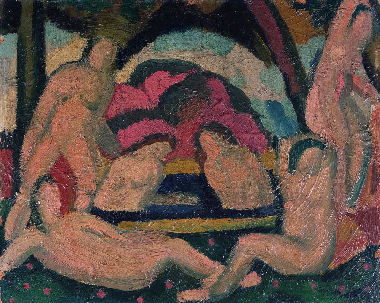 Nude Bathers by Andre Derain