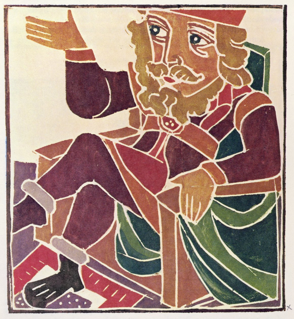 Pantagruel Delivering His Judgement, Illustration from 