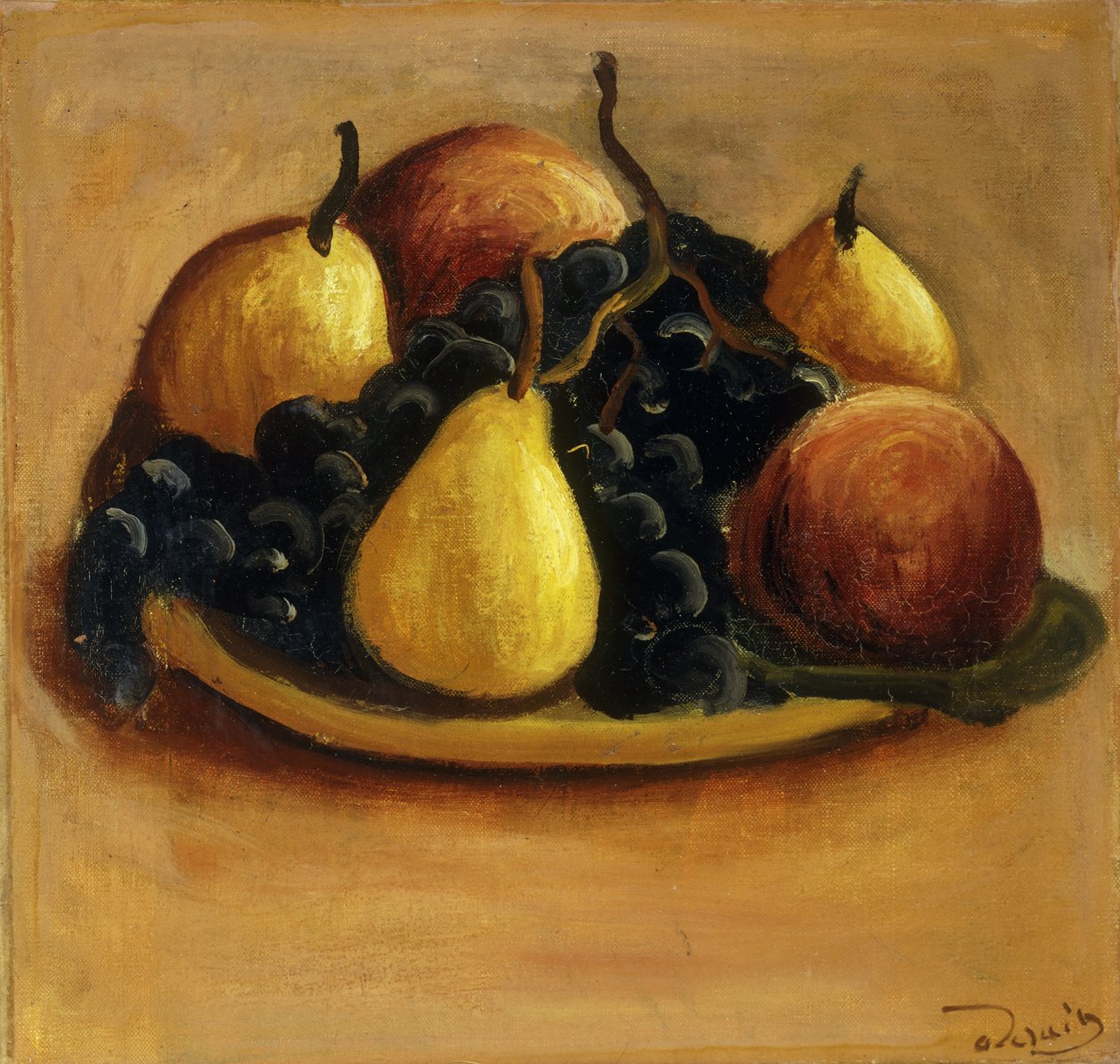 Pears, Peaches and Grapes by Andre Derain