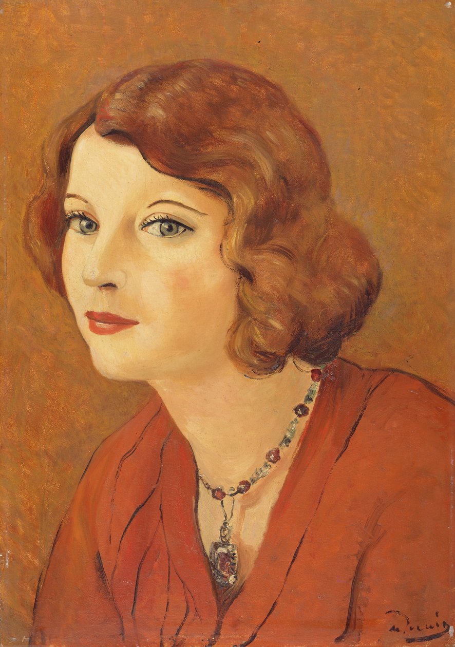 Portrait of Madame van Leer, c.1929 by Andre Derain