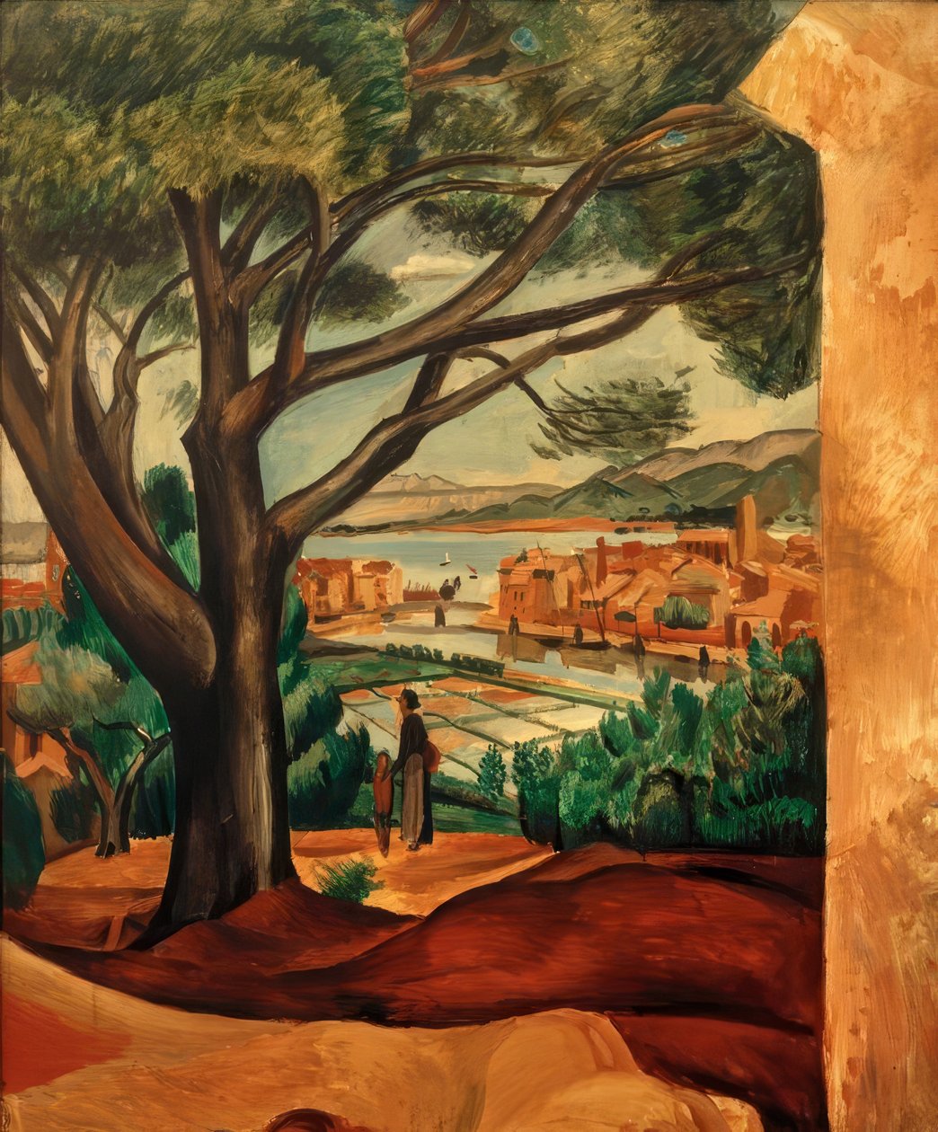 Sea Salt Ponds of Martigues by Andre Derain