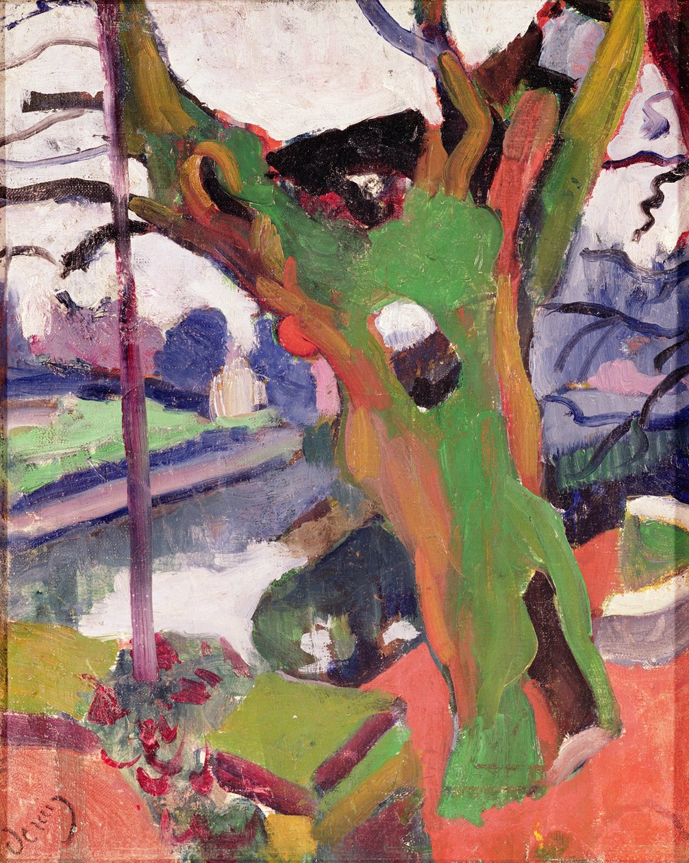 The Old Tree by Andre Derain