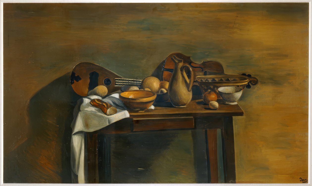 The Decorated Table by Andre Derain