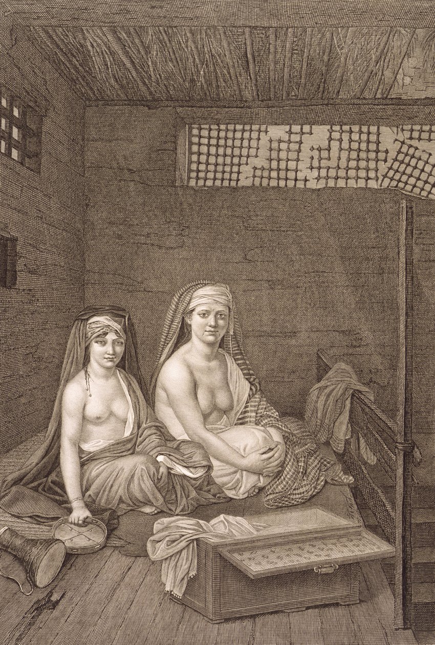 The Public Dancers, from Volume II Costumes and Portraits of 