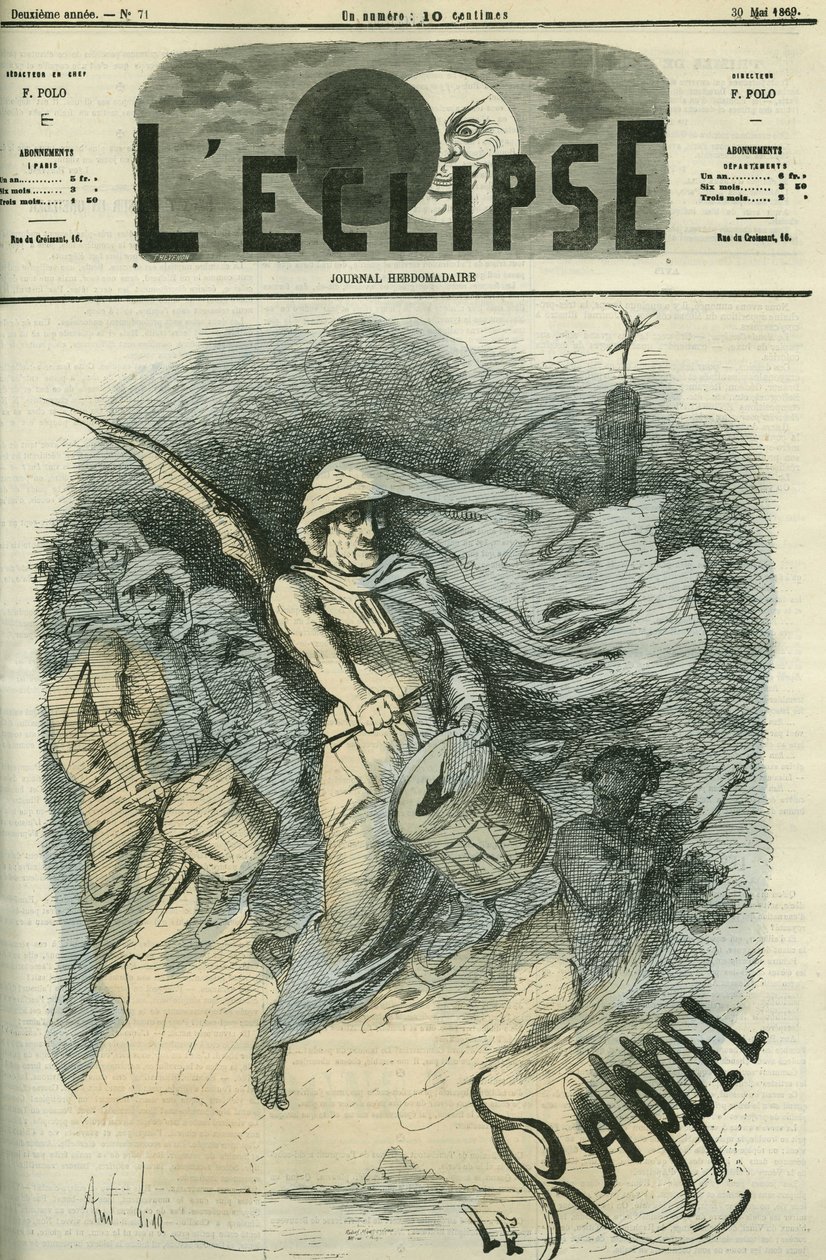 The Reminder, illustration of the song by Paul Mahalin (1838-1899). Cover in 
