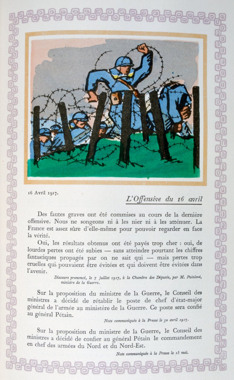 The 2nd Battle of the Aisne, 16th April, 1917 by Andre Helle