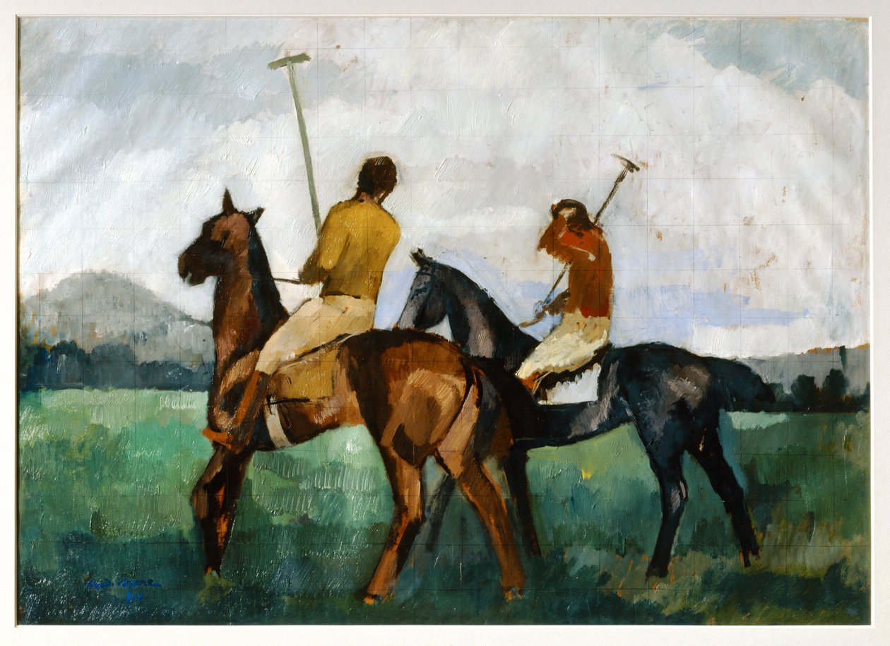 Polo Players by Andre Mare