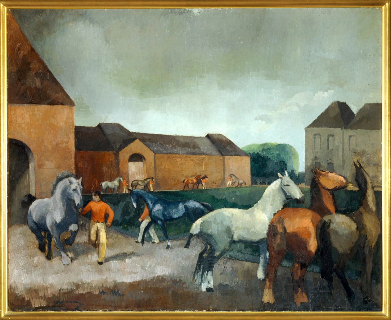 The Stud Farm at Pin by Andre Mare