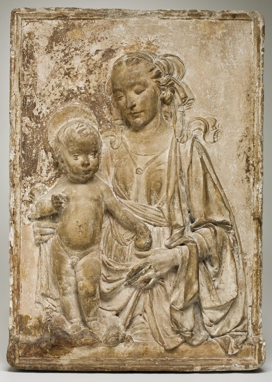 Madonna and Child, c. 1470-80 by Andrea del Verrocchio