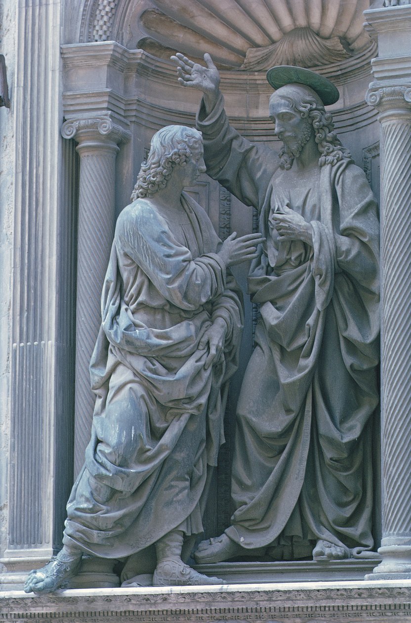 The Incredulity of St. Thomas, 1466-83 by Andrea del Verrocchio
