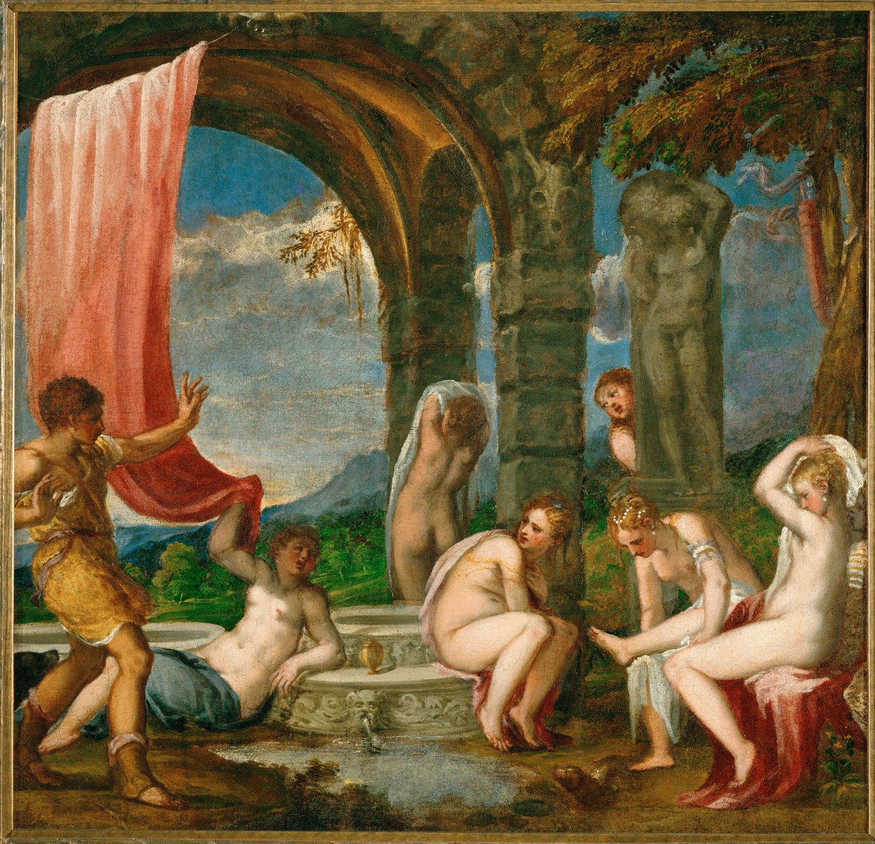 Diana and Actaeon, After 1559 by Andrea (fl.1527/30-63) Schiavone
