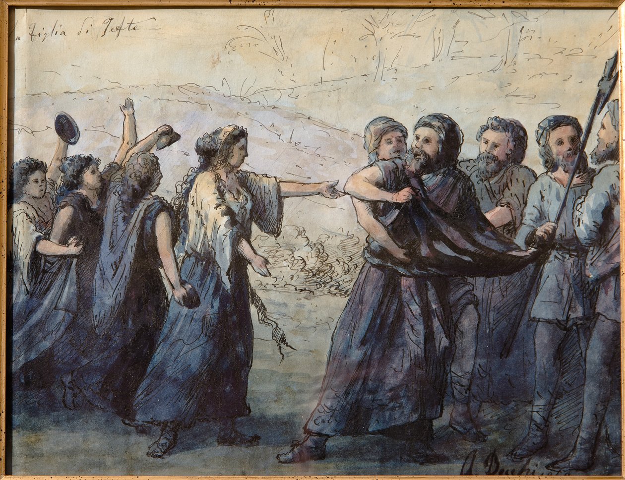 The Daughter of Jephthah by Andrea Becchi
