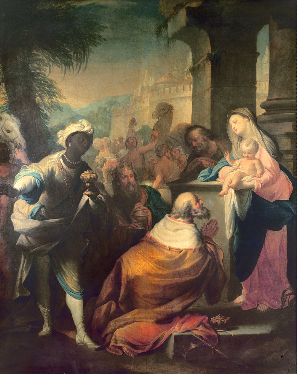 The Adoration of the Magi, c.1750 by Andrea Casali