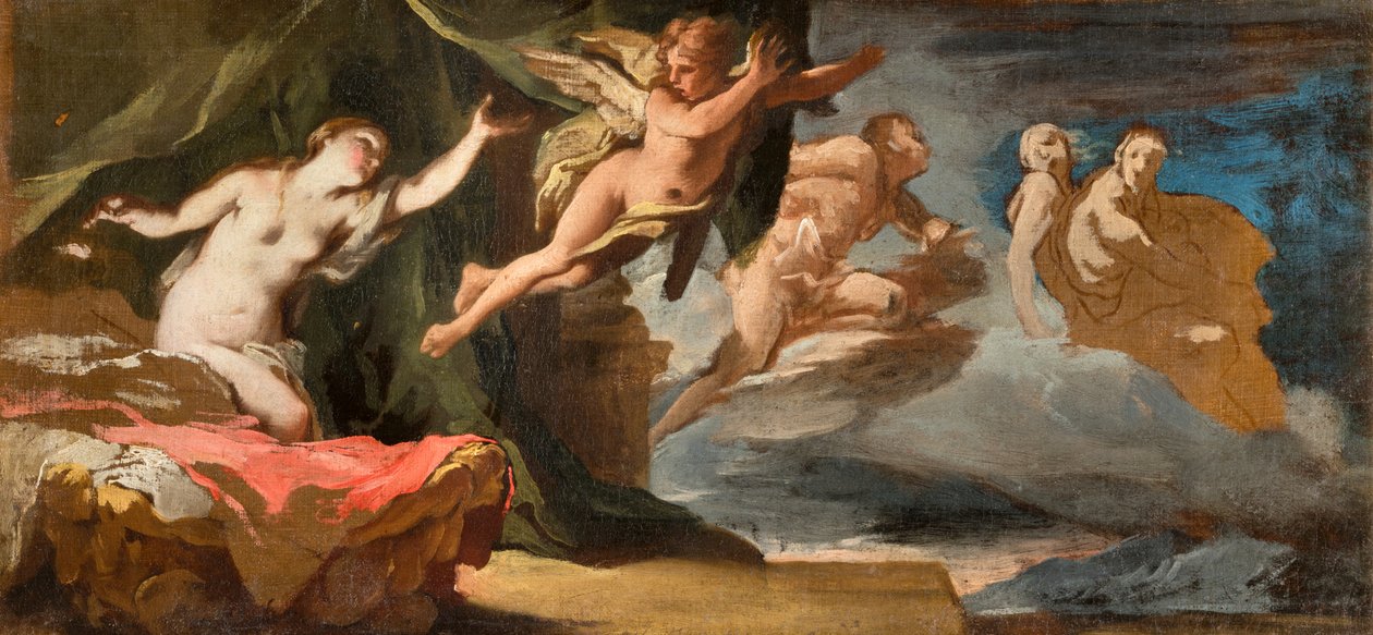 Cupid and Psyche by Andrea Lanzani