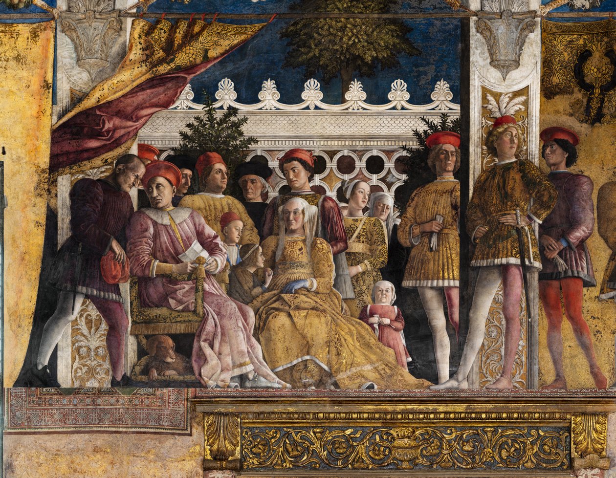 The Bridal Chamber or Camera Picta, c.1465-74 by Andrea Mantegna