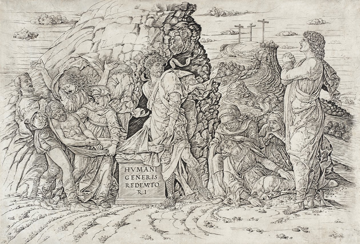 The Entombment by Andrea Mantegna