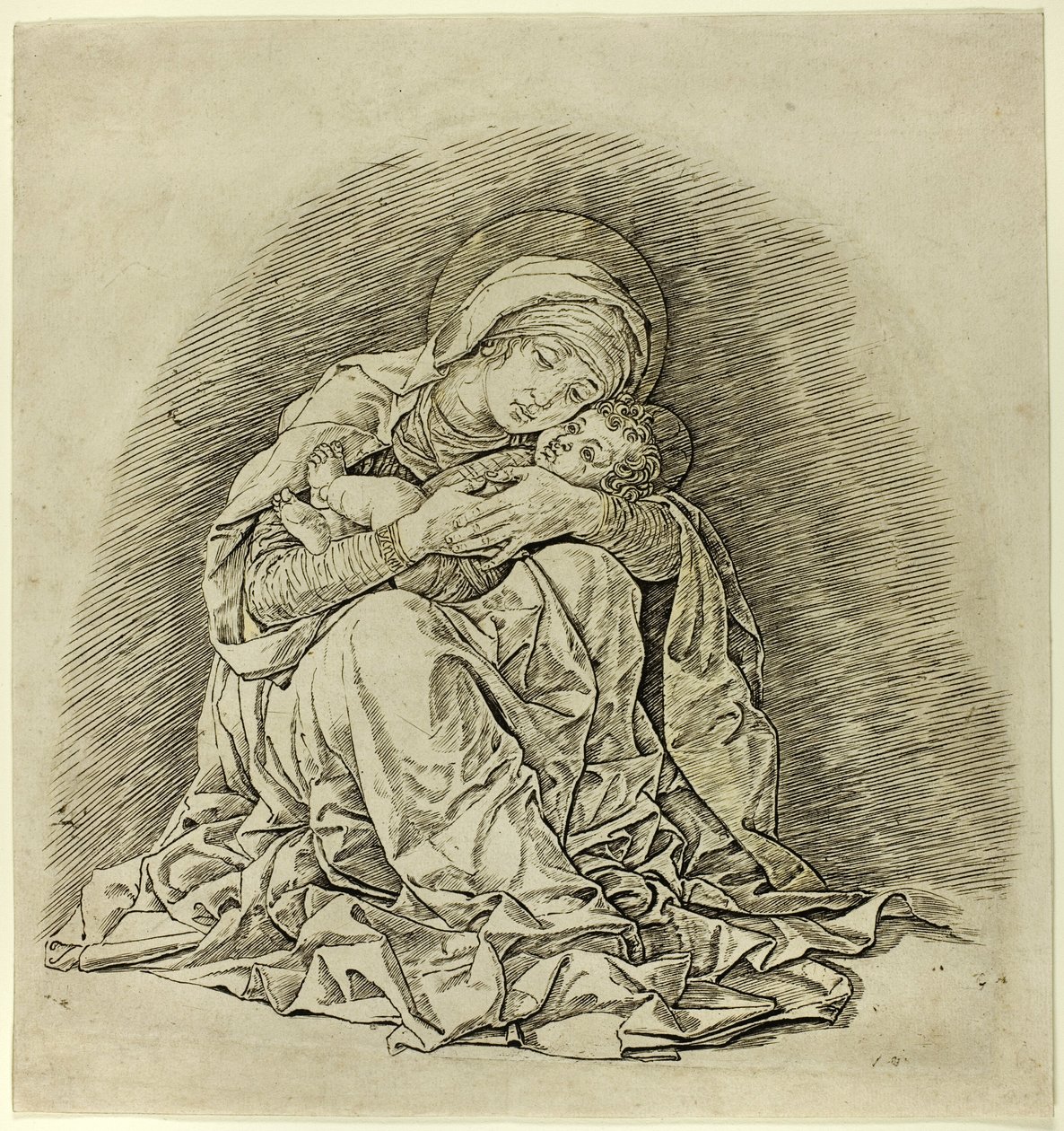 Virgin and Child by Andrea Mantegna