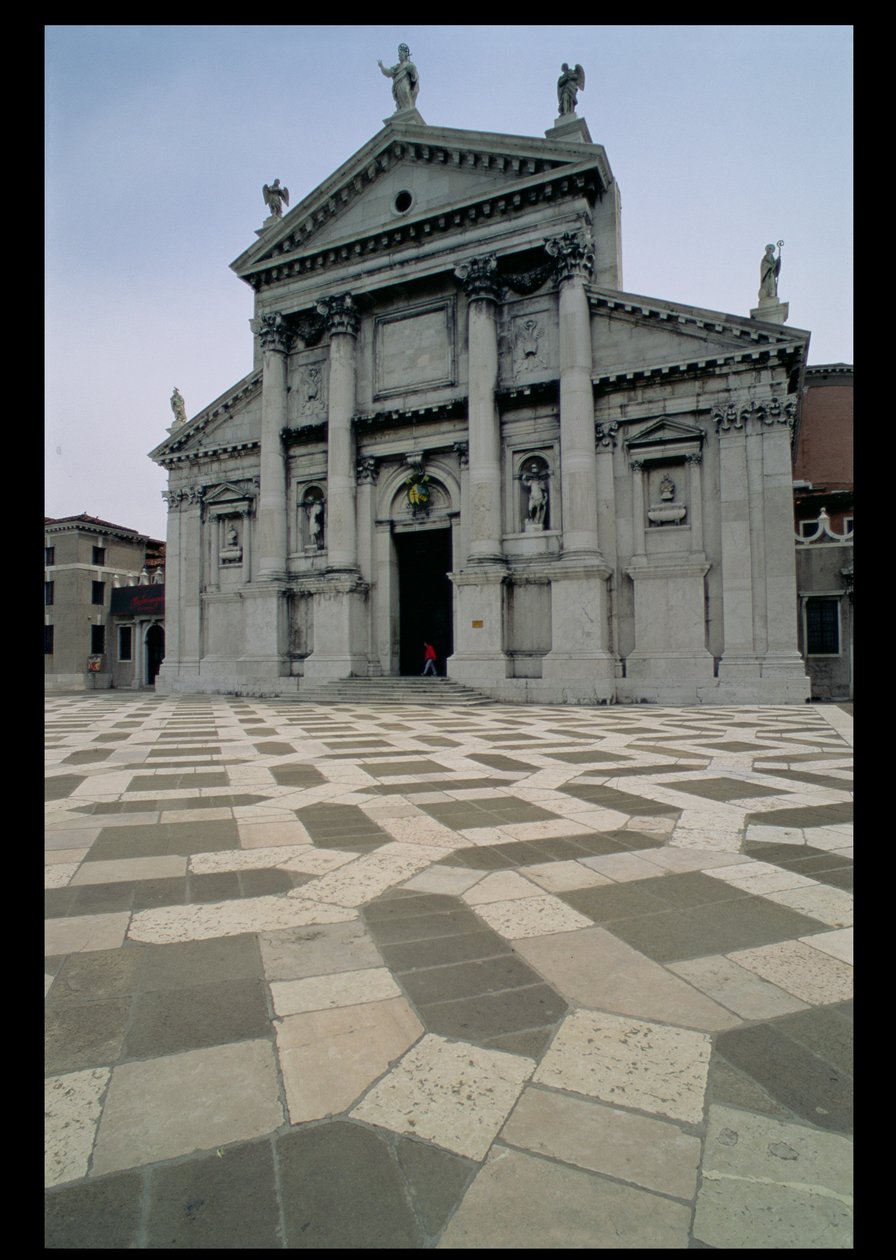Facade of the Church by Andrea Palladio