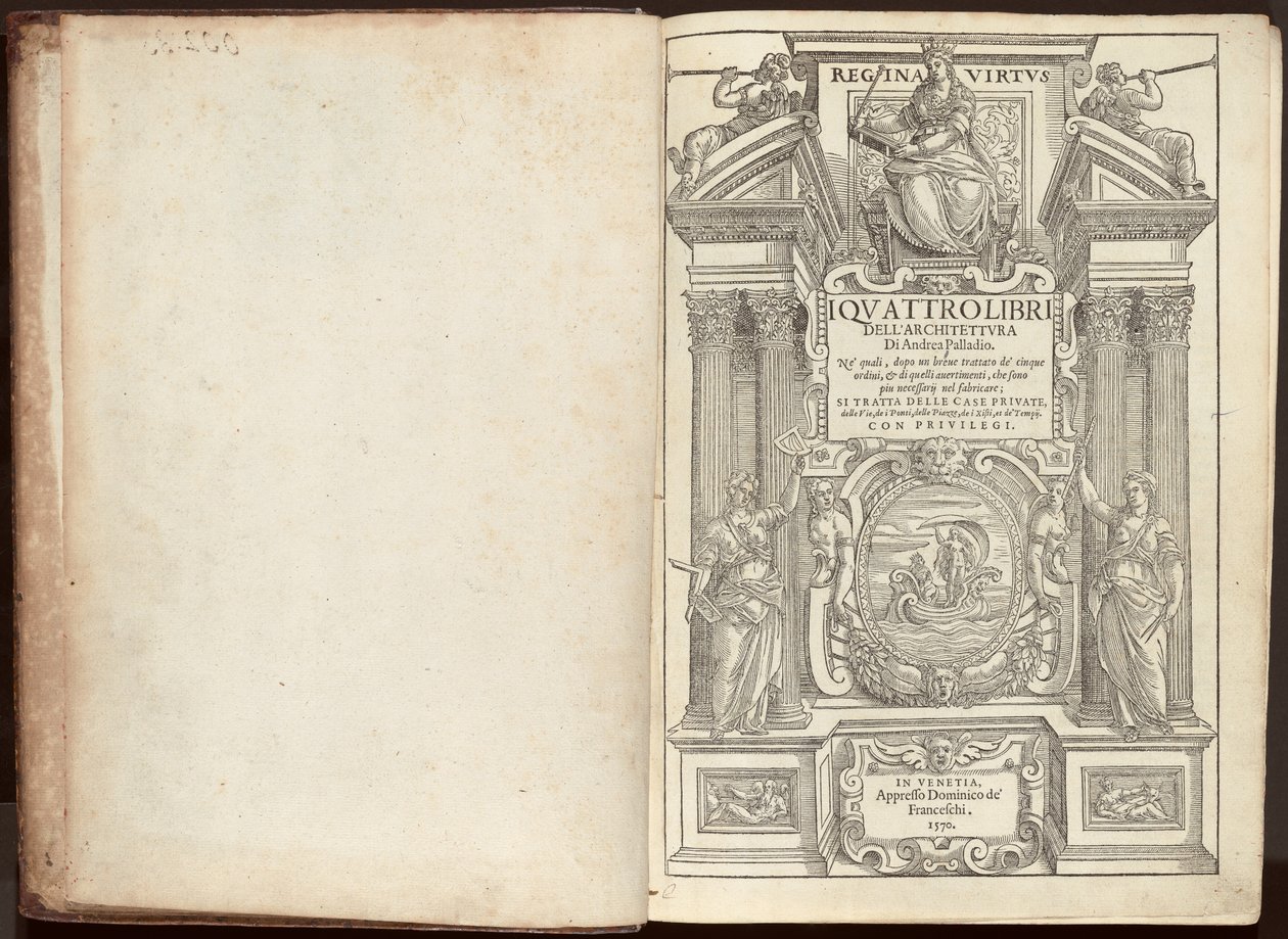 The Four Books of Architecture by Andrea Palladio by Andrea Palladio
