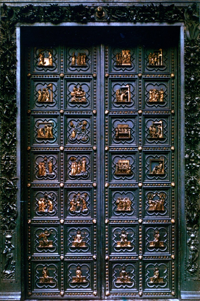South Door of the Baptistry of San Giovanni by Andrea Pisano