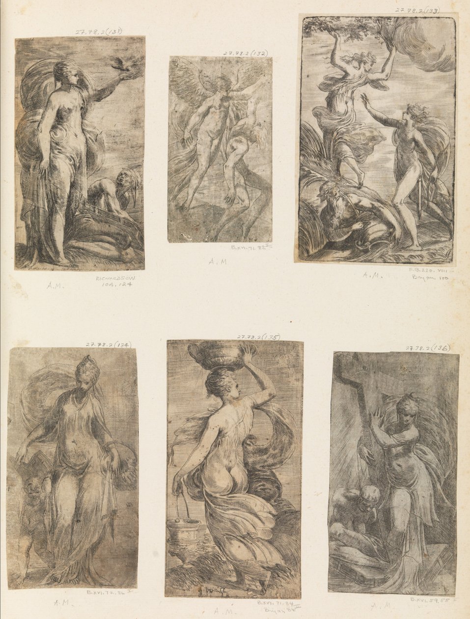 Apollo and Daphne, ca. 1538-40 by Andrea Schiavone