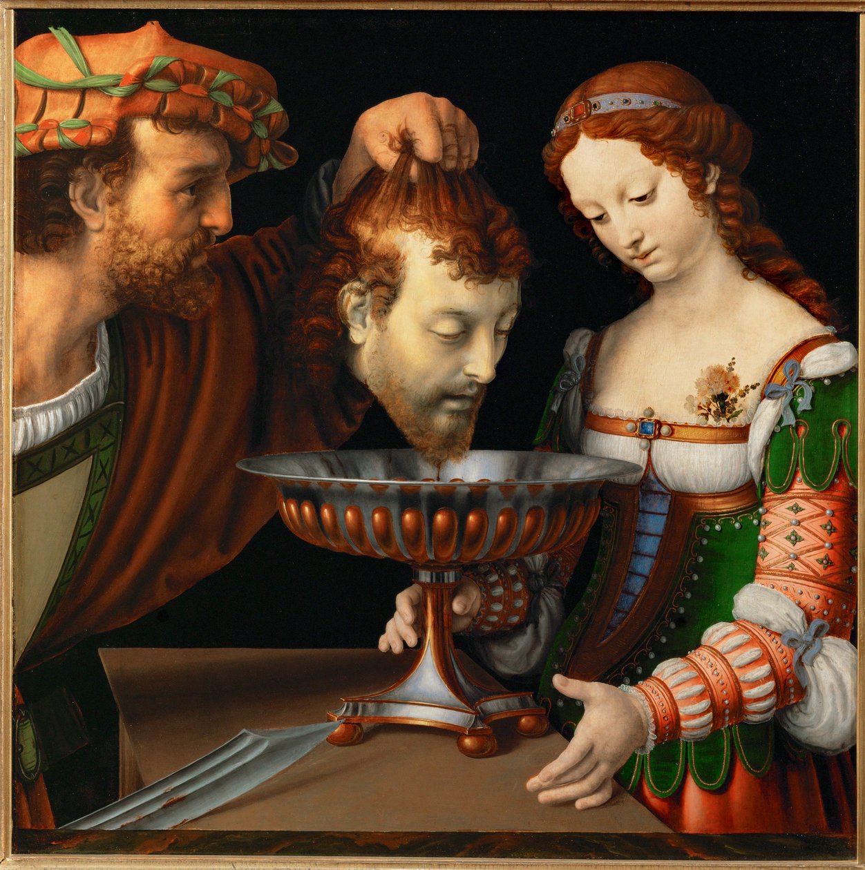 Salome with the Head of Saint John the Baptist, c.1501-20 by Andrea Solario
