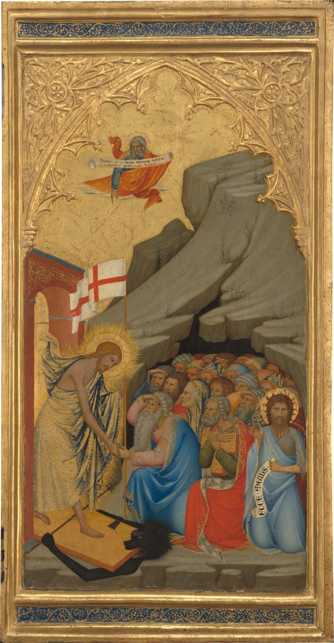 Scenes from the Passion of Christ: The Descent into Limbo by Andrea Vanni